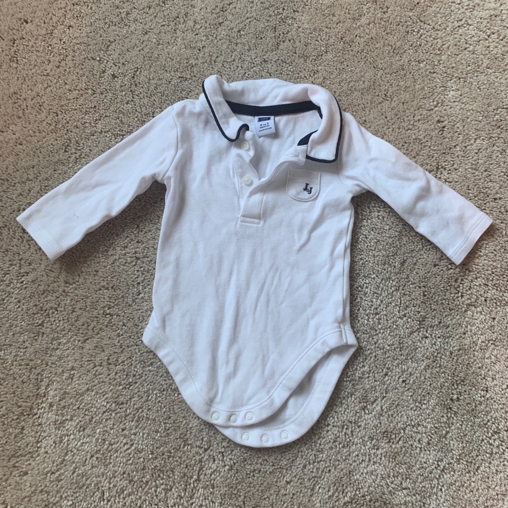 Janie and Jack Collared Onesie